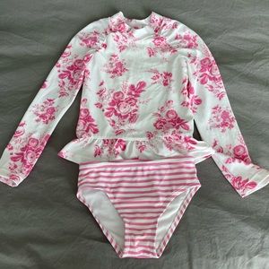 Janie and Jack rash guard swim suit
